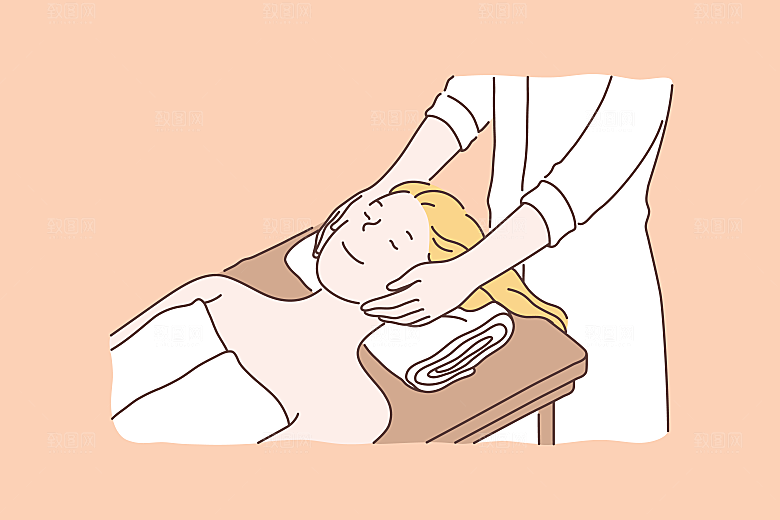 简笔画卡通人物插画