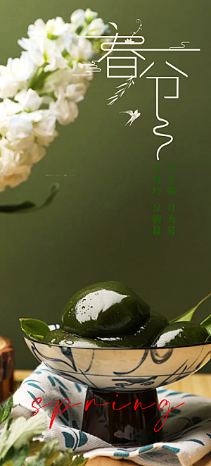 传统节气春分海报