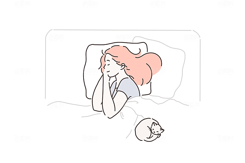 简笔画卡通人物插画
