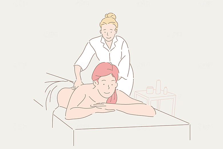 简笔画卡通人物插画