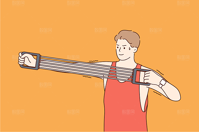 简笔画卡通人物插画