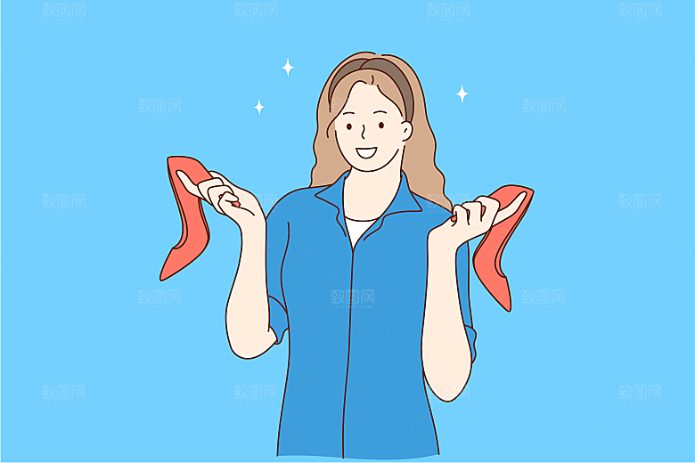 简笔画卡通人物插画