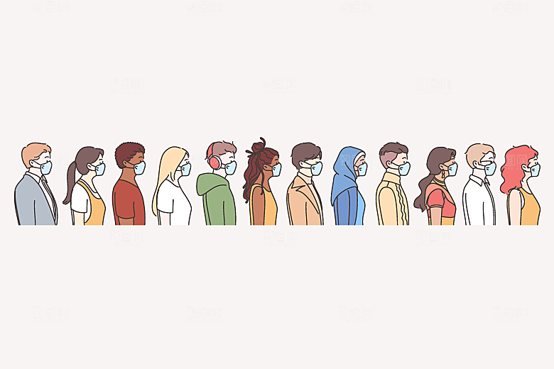 简笔画卡通人物插画