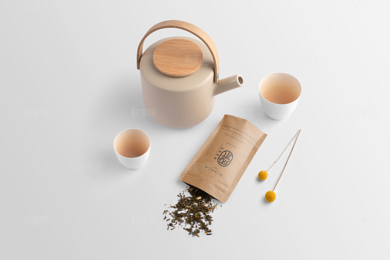 茶叶盒茶叶罐礼盒包装盒包装袋样机