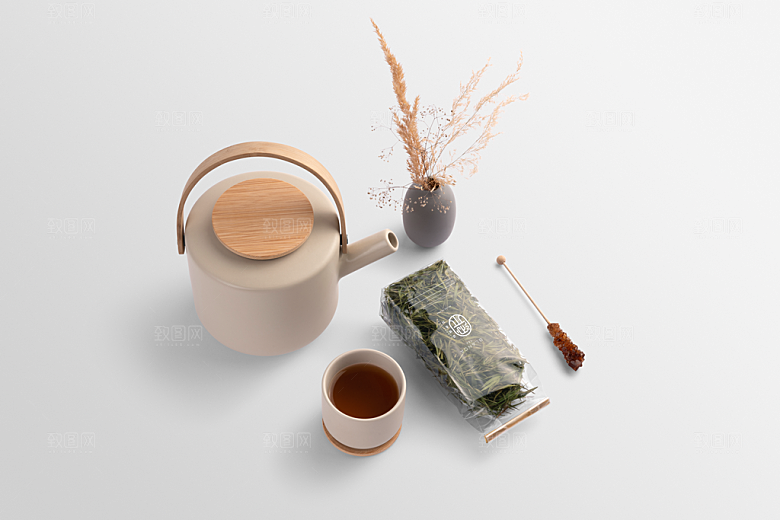 茶叶盒茶叶罐礼盒包装包装盒样机