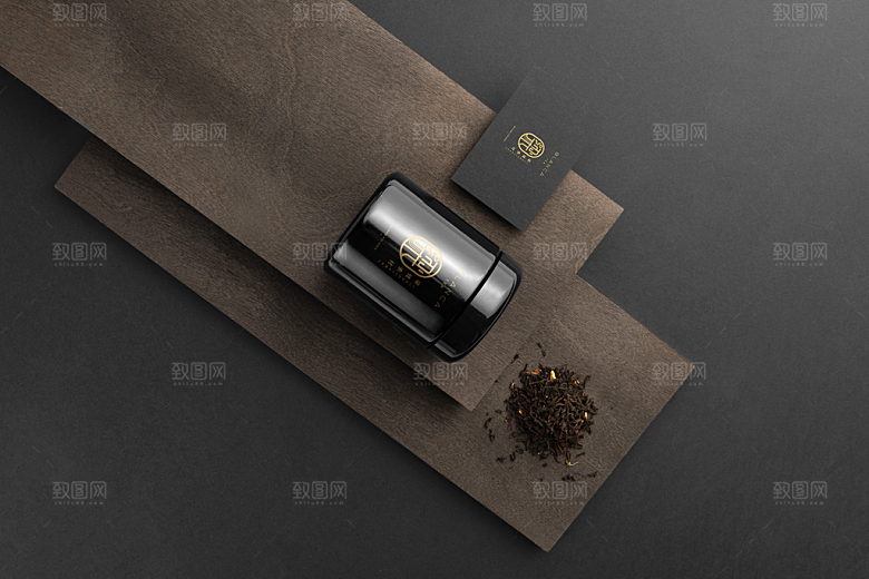 茶叶盒茶叶罐礼盒包装包装盒样机