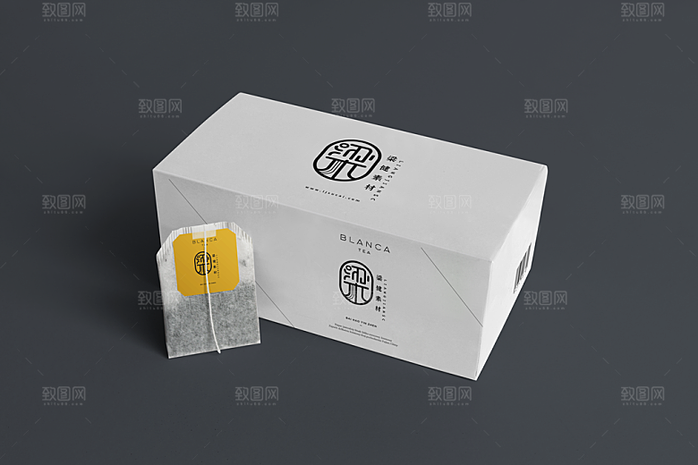 茶叶盒茶叶罐礼盒包装包装盒样机