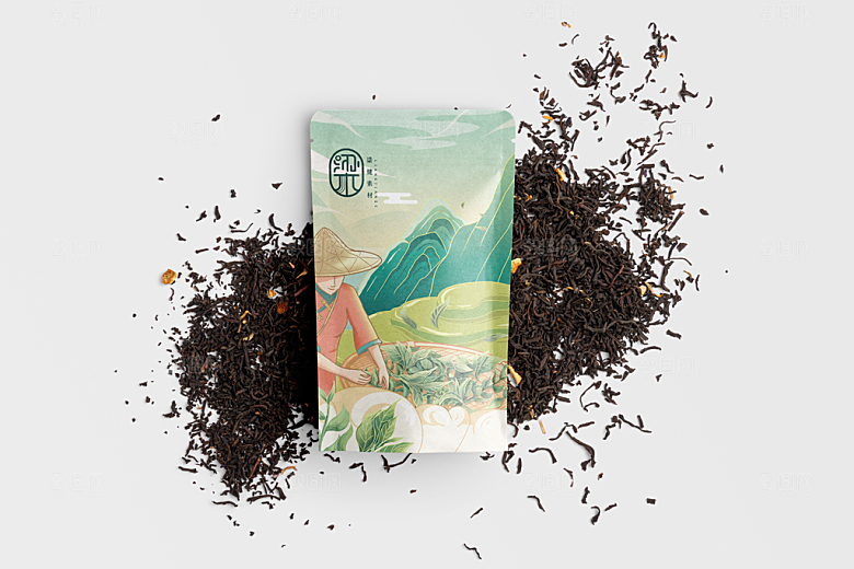 茶叶盒茶叶罐礼盒包装包装盒样机