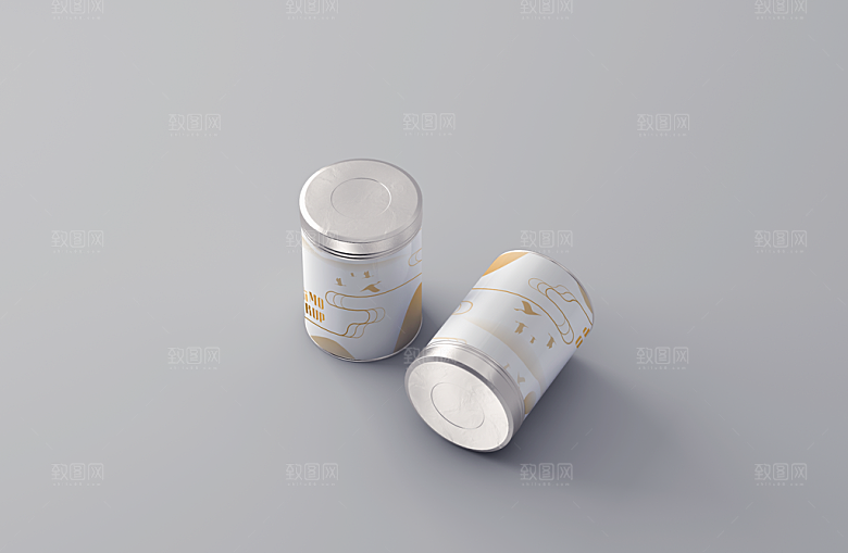 茶叶盒茶叶罐礼盒包装样机