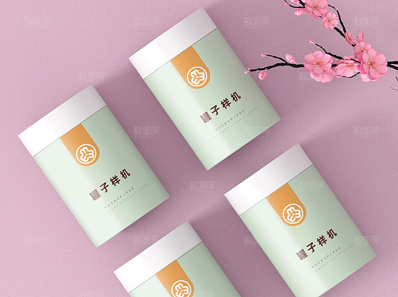 茶叶盒茶叶罐礼盒包装样机