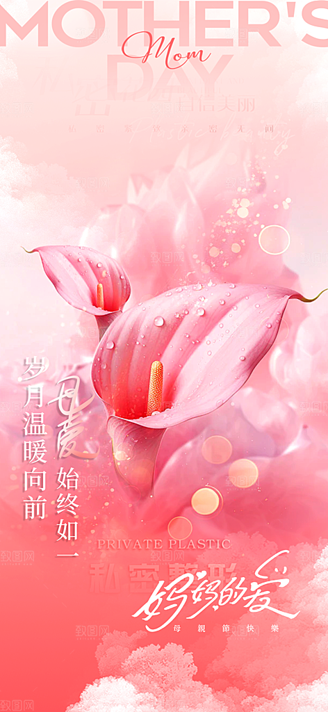 母亲节活动宣传海报