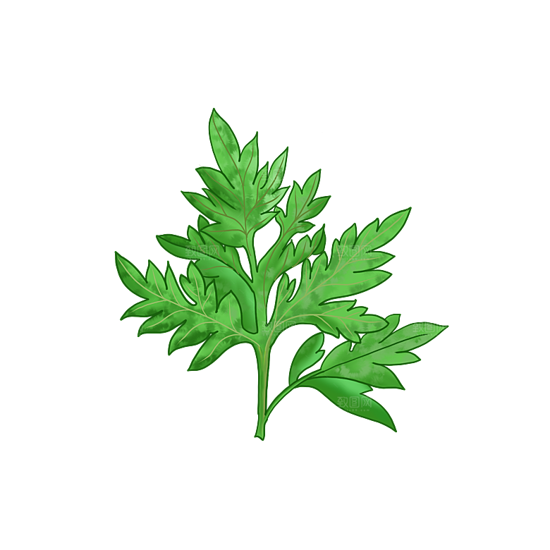 卡通手绘端午节免扣元素