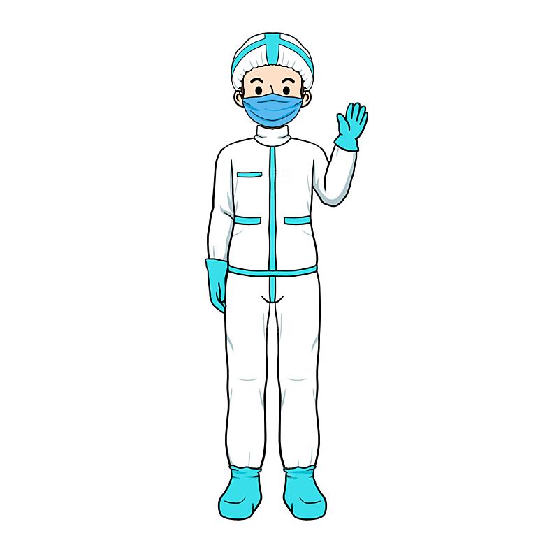 简约大气五一劳动节卡通人物插画素材