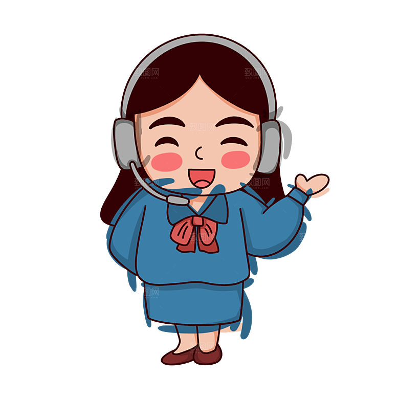 五一劳动节卡通人物插画素材