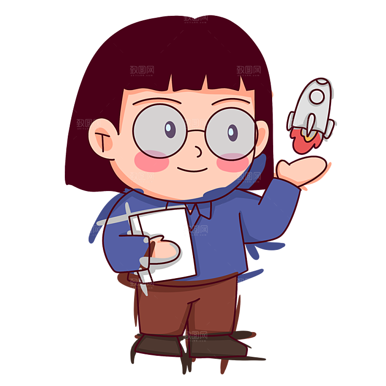五一劳动节卡通人物插画素材
