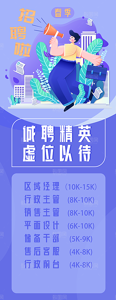 招聘宣传海报设计