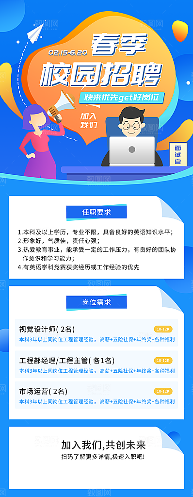 招聘宣传海报设计