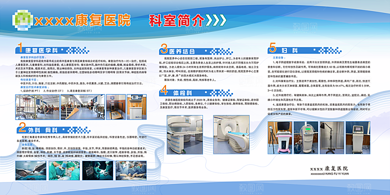 医院健康知识展板