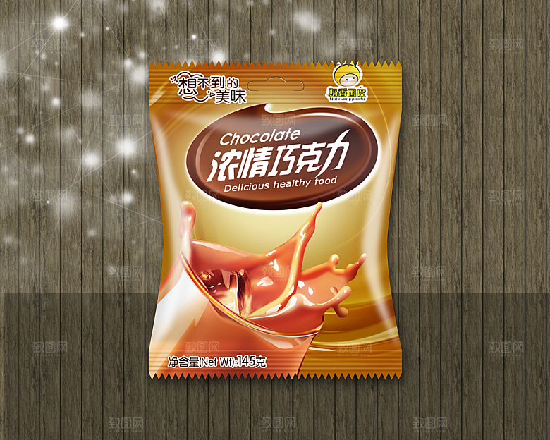 零食食品包装袋样机