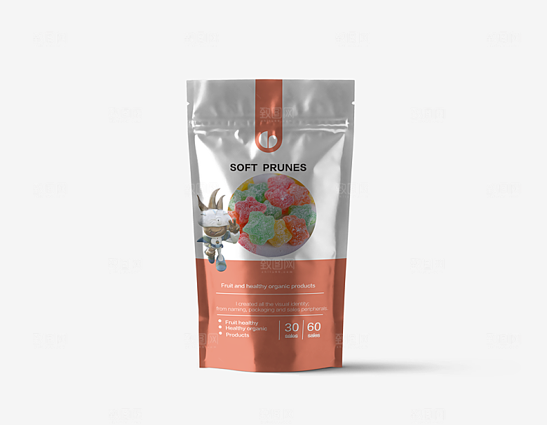 食品零食包装样机