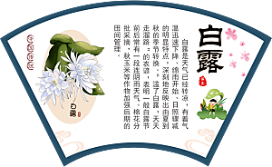 中国传统二十四节气白露