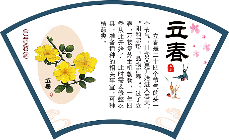 中国传统二十四节气立春