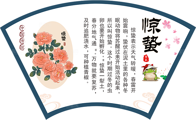 中国传统二十四节气惊蛰