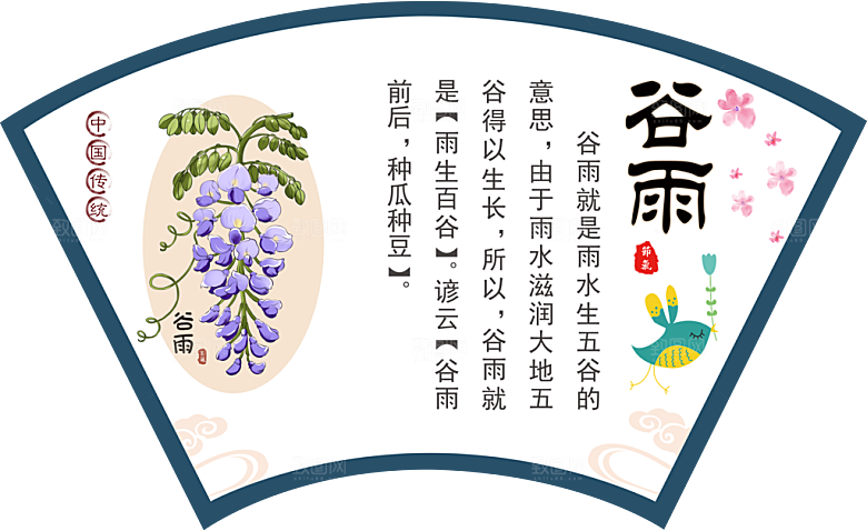 中国传统二十四节气谷雨