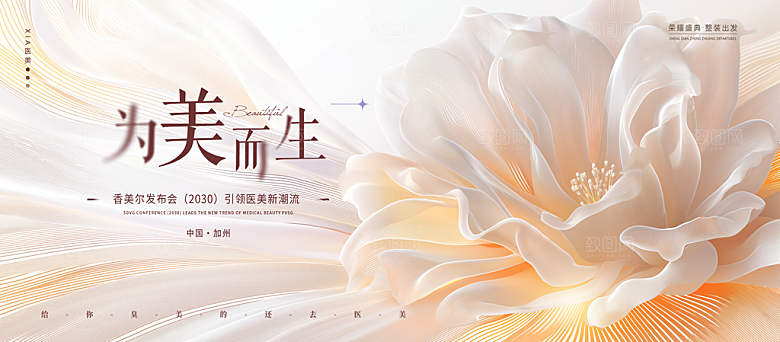 医美展板设计素材