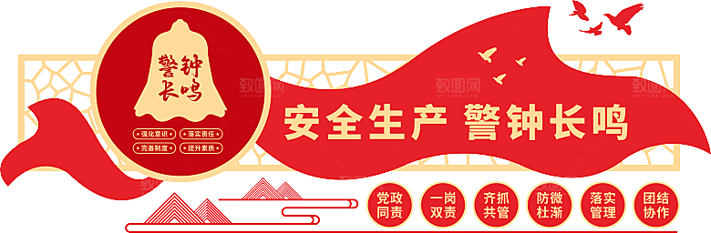工地安全警示文化墙