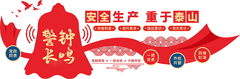 工地安全警示文化墙