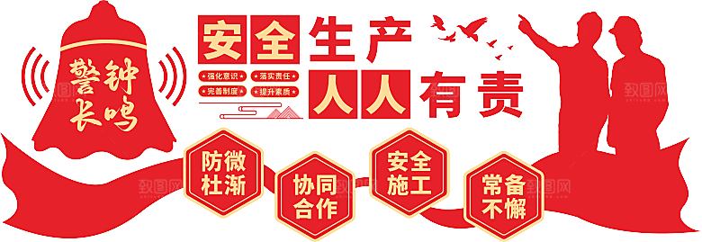 安全生产文化墙设计