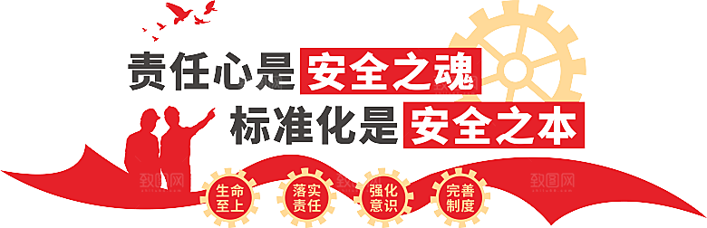 安全生产文化墙设计