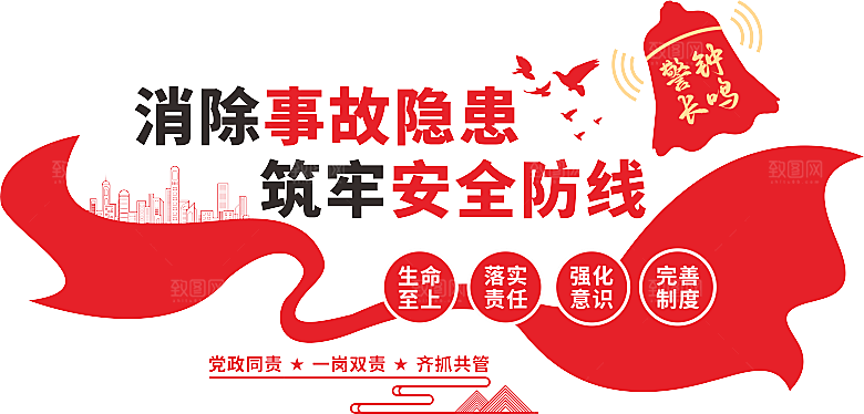 安全生产文化墙设计