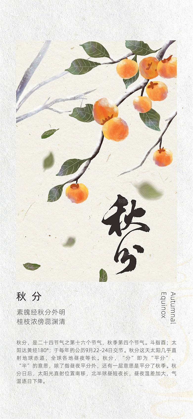 二十四节气古风中国风秋分