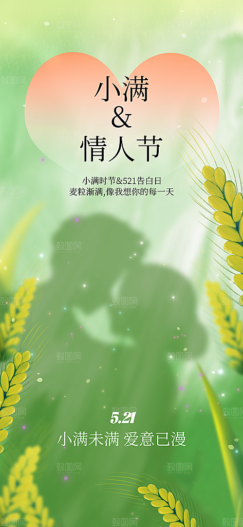 小满二十四节气海报