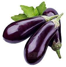 蔬菜茄子透明底png