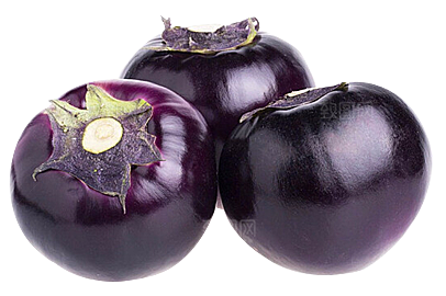 蔬菜茄子透明底png
