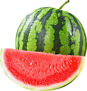 水果西瓜透明底png