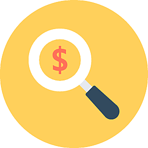 办公金融数据报表图标