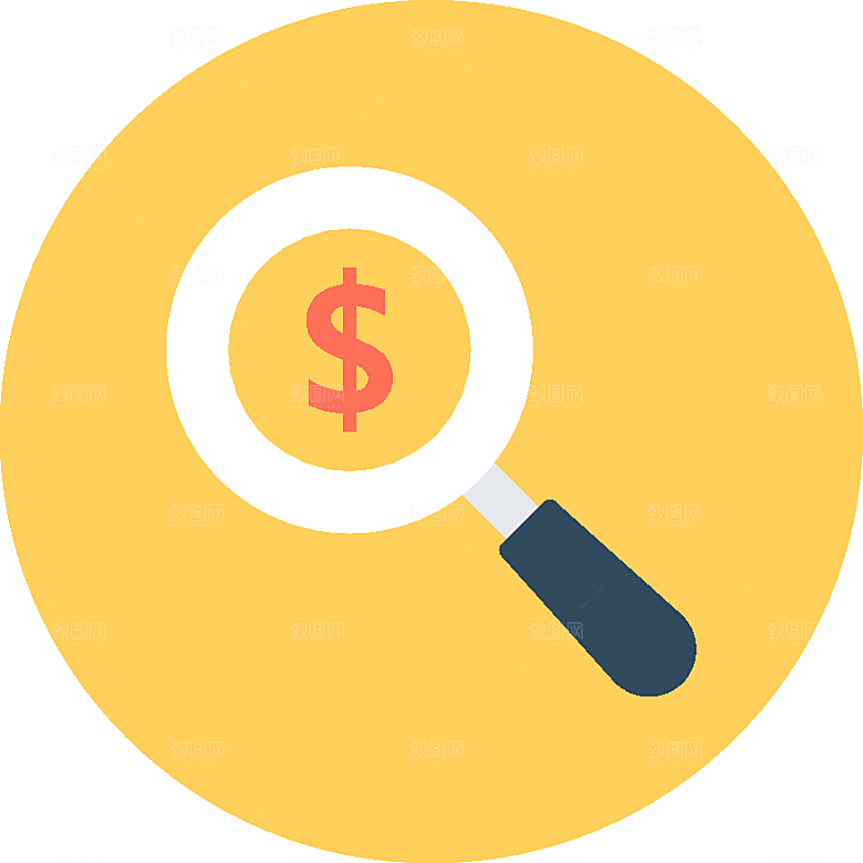 办公金融数据报表图标
