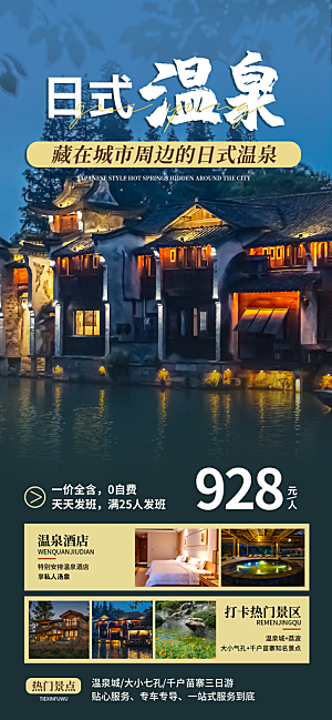 旅游旅行目的地营销旅行广告海报
