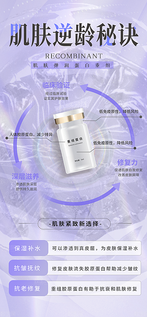 美容宣传海报展板设计素材