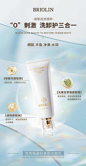 化妆品宣传海报设计素材