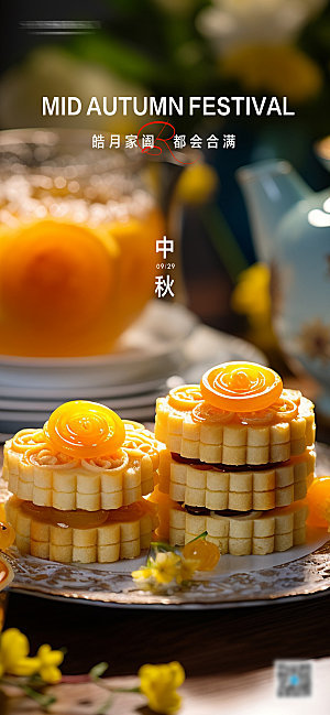 中秋节日海报设计