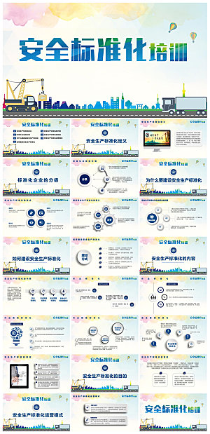 企业工厂安全生产活动宣传技能培训总结课件
