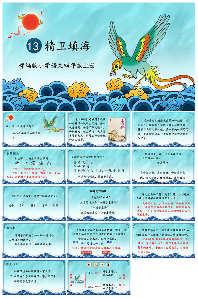 古诗成语诗歌文言文赏析语文教师教学课件