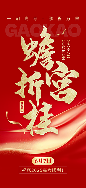 高考金榜题名喜报