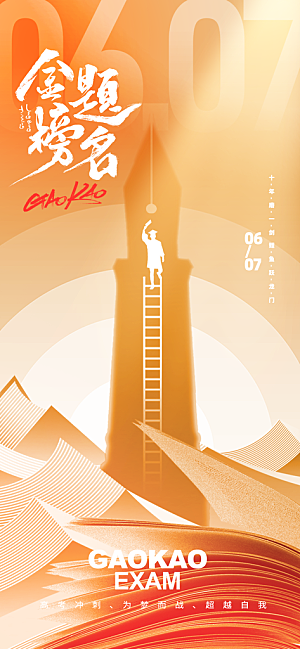 金榜题名高考喜报
