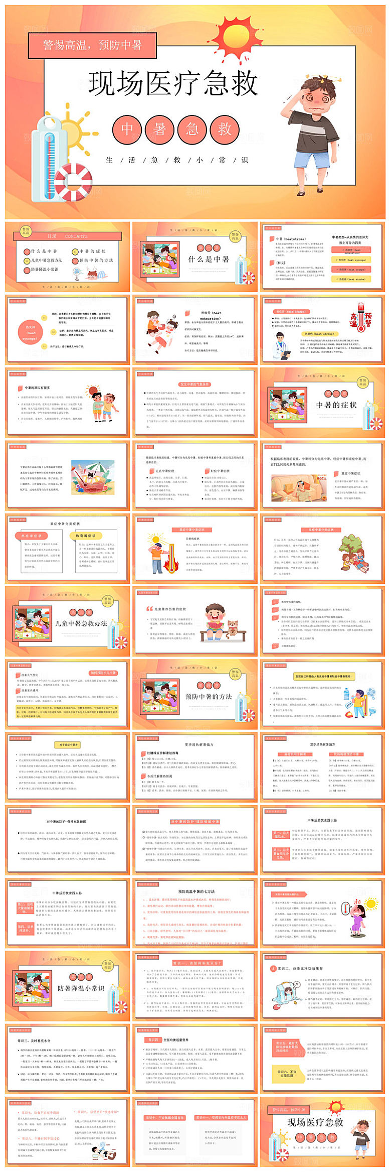 急救安全知识措施方法宣传医学工作培训课件